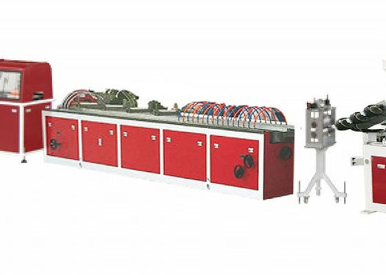 JWELL WPCのPE PP木製のプラスチック床張りの作成機械放出ライン