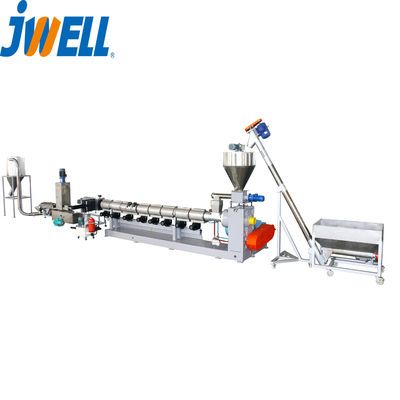 JWELL 500kg/HのPEの放出のプラスチックにペレタイジングを施すリサイクル機械