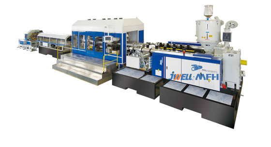 Siemens HMIのHDPE PP DWCの倍の壁の波形の管機械