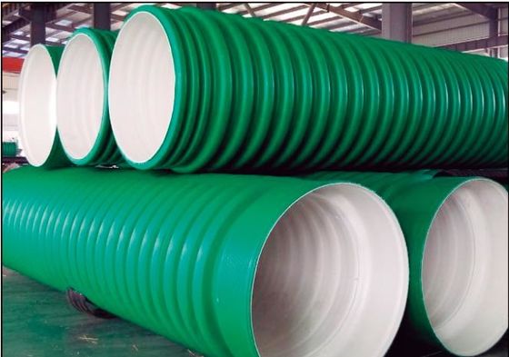 Siemens HMIのHDPE PP DWCの倍の壁の波形の管機械