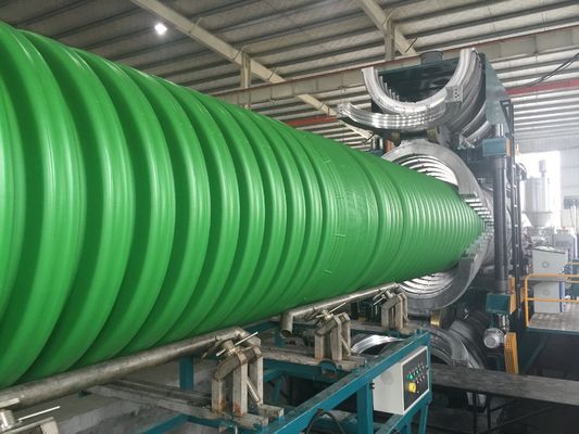 縦のHDPE PP DWCの倍の壁の波形の管機械