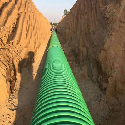 縦のHDPE PP DWCの倍の壁の波形の管機械