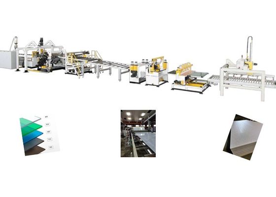 PMMAのPC GPPSのABSプラスチック版シートの放出ライン