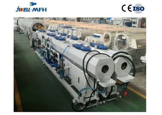 JWELL 110mmポリ塩化ビニールの管対ねじ押出機の管の放出機械