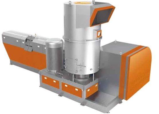 300KG H 90kwのHDPEのフィルムのペレタイジングを施す機械