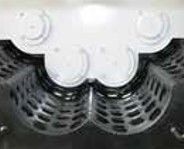 HDPE LDPEの青いドラム2000kg h 4シャフトのシュレッダー