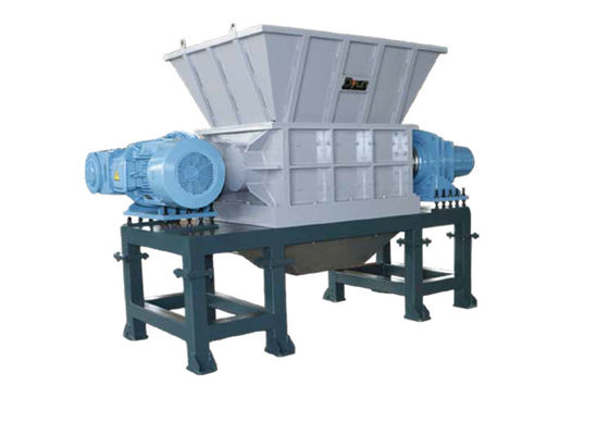 1000kg h 22kw 2シャフトのプラスチック リサイクルのシュレッダー