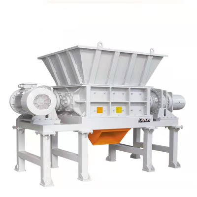 JWELL低雑音2000kg/hは2つのシャフトのプラスチック フィルムのシュレッダーをリサイクルすることにタイヤをつける