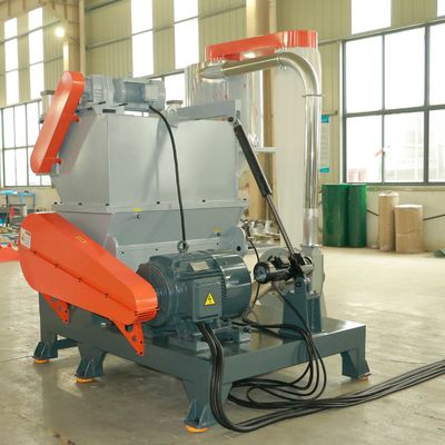 600mmシャフト600kg/HペットPPポリ塩化ビニールPSのPCのプラスチック シートの特別な粉砕機