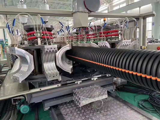 機械Dwcの管の放出機械を作るHDPE PPポリ塩化ビニールの管